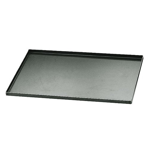 Matfer Bourgeat Oven Sheet With Lip 600x400x15mm Black - 455001