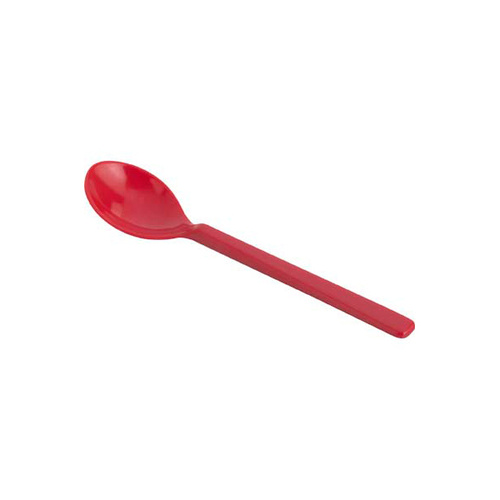 Jab Gelato - Red Melamine Teaspoon 140mm (Box of 12) - 47509