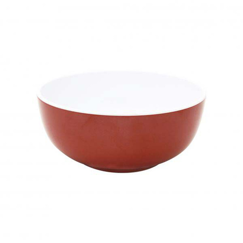 Jab Gelato - Red/White Melamine Round Bowl 150x60mm (Box of 6) - 47513