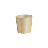 Trenton Disposable Cup 45x45mm Bio Wood (Pack of 50) - 47745