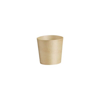 Trenton Disposable Cup 55x60mm Bio Wood (Pack of 50) - 47760