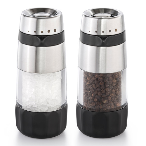 OXO Good Grips Accent Mess-Free Salt and Pepper Grinder Set - 48224