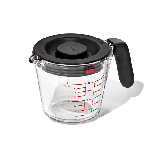 OXO Glass Measuring Cup with Lid - 2 Cup/ 500ml - 48255