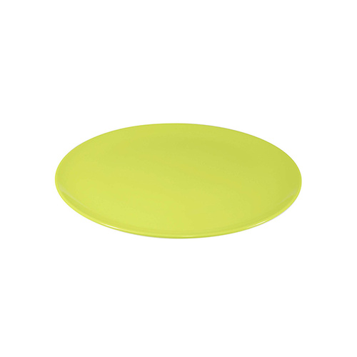 Jab Sorbet - Apple Melamine Round Plate Coupe 200mm (Box of 6) - 48625