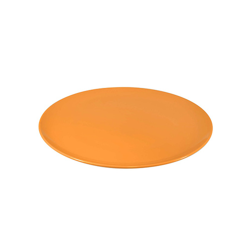 Jab Sorbet - Mango Melamine Round Plate Coupe 200mm (Box of 6) - 48655