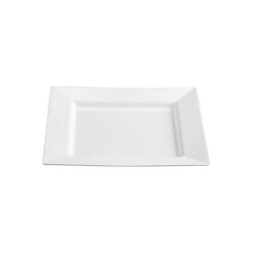 Superware Square Melamine Plate with Rim 400mm - 49064