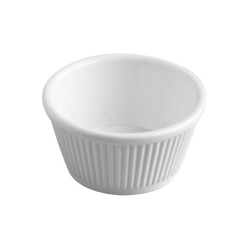 Superware Melamine Ribbed Ramekin 125ml (Box of 36) - 49198