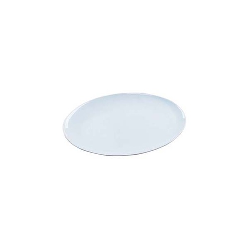 Superware Oval Melamine Platter 200mm Coupe White  - 49650