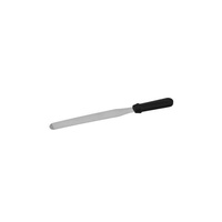 Spatula / Pallet Knife - Straight 250mm - Stainless Steel Blade, Black Plastic Handle  - 51390