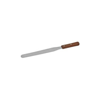 Spatula / Pallet Knife - Straight 200mm - Stainless Steel Blade, Wood Handle  - 51408