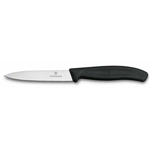 Victorinox Swiss Classic Paring Knife Pointed Blade Black 100mm - 6.7703