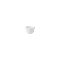 Ryner Melamine Ramekin 63x40mm / 45ml Fluted, White  - 69660