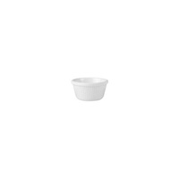 Ryner Melamine Ramekin 80x40mm / 90ml Fluted, White  - 69662