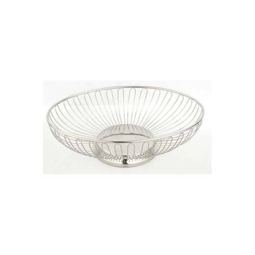 Chef Inox Oval Basket 275x220x85mm Wire 18/10 - 70359