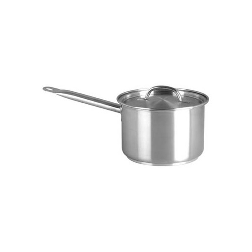 Chef Inox Elite Saucepan - 18/10 5.25Lt 220x140mm with Lid - 70455