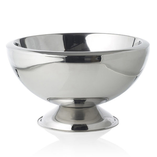 Chef Inox Punch Bowl Double Wall Footed 18/10 430x225mm - 71673