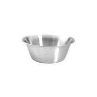 Mixing Bowl - Tapered 380x130mm / 8.50Lt Heavy Duty - 18/8 Stainless Steel Satin Finished  - 72836