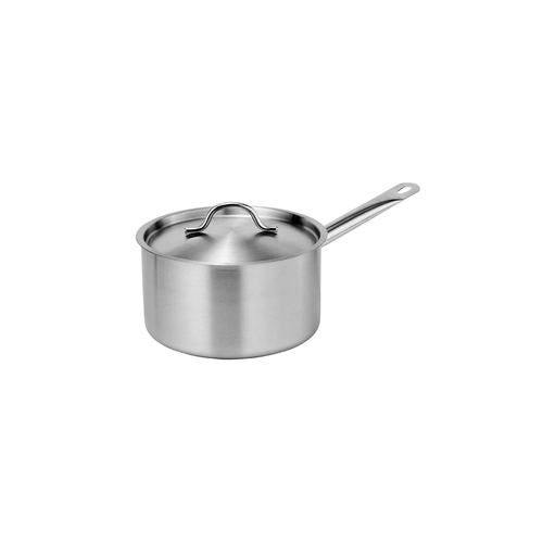 Force Saucepan With Lid 220x130mm Stainless Steel Tri-Ply 5.0Lt - 73535