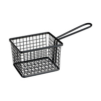 Moda Soho Square Service Basket 120x100x80mm Black  - 73822-BK