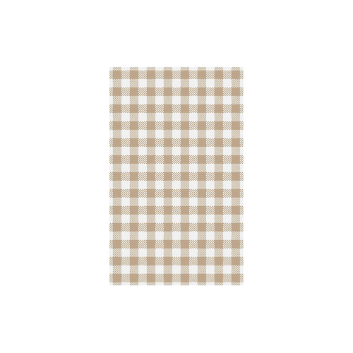 Moda Greaseproof Paper Coffee Gingham 190x310mm (Pack of 200) - 74213