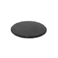 Athena Slate Platters Round Platter 250mm (Box of 2) - 74931