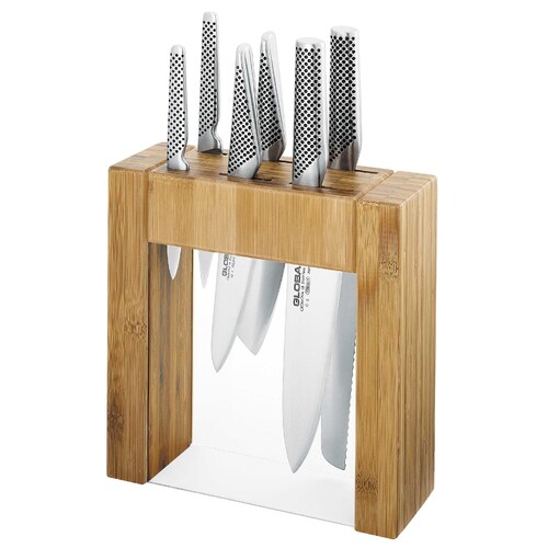 Global Ikasu 7 Piece Knife Block Set - 79585