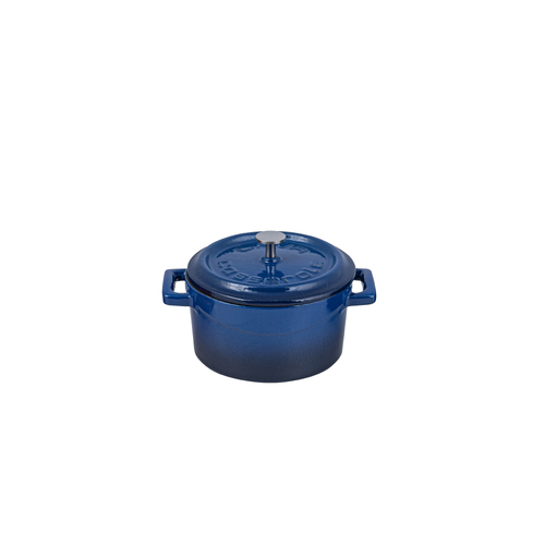 Lava Cast Iron Mini Casserole 100mm/0.35L Blue - 799010-BL