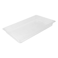 Polycarbonate Gastronorm Pan Clear 1/1 Size 530x325x150mm / 19.49Lt  - 852106