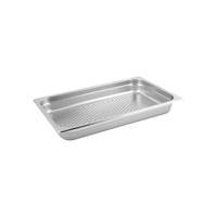 Trenton Anti-Jam Gastronorm Steam Pans 1/1 Size - Perforated 530x325x150mm Stainless Steel - 885107