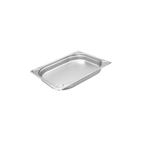 Caterchef 1/2 Size Gastronorm Steam Pan 325x265x40mm - 18/8 Stainless Steel (Box of 6) - 892040