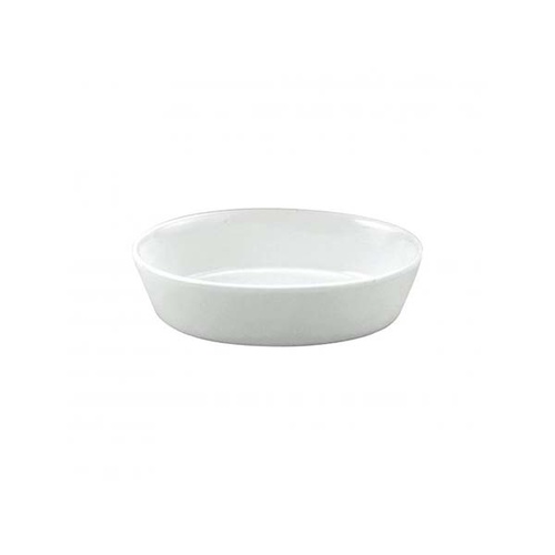 Vitroceram Oval Baker 220x155x55mm/1.0Lt - White (Box of 12) - 901354