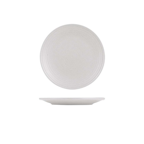 Zuma Pearl Aspen Coupe Plate-Ribbed 210mm (Box of 6) - 9029370