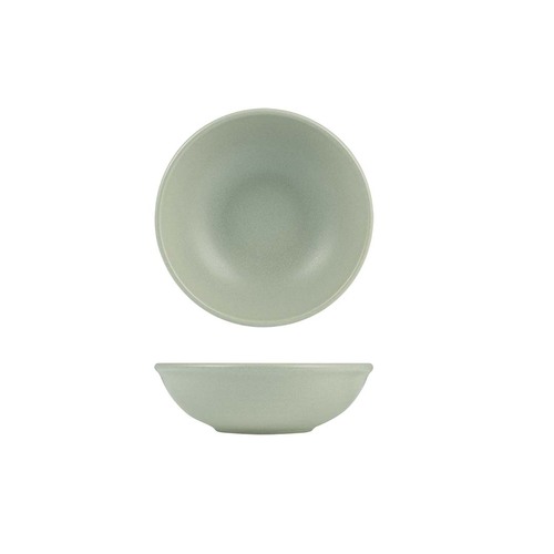 Zuma Pearl Pistachio Round Bowl 195x60mm (Box of 3) - 9029550