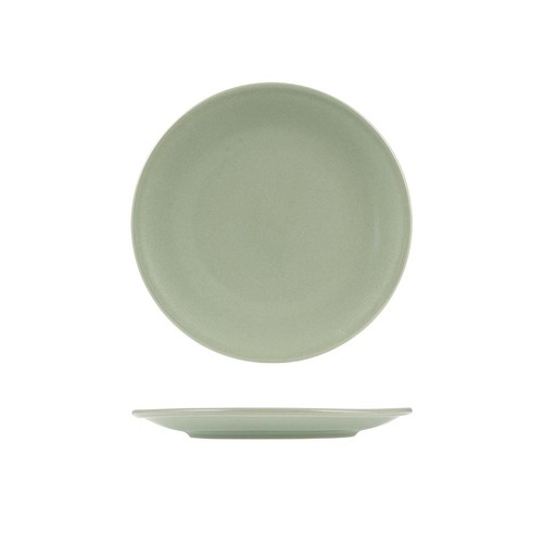 Zuma Pearl Pistachio Coupe Plate 230mm (Box of 6) - 9029564