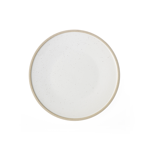 Tablekraft Soho Round Plate White Pebble 200mm (Box of 6) - 908508