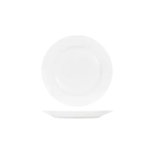 Tablekraft Core White Round Plate Rim Shape 280mm (Box of 3) - 91004_tk