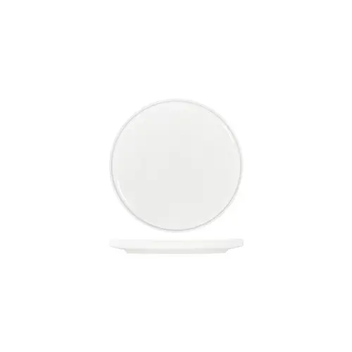 Tablekraft Core White Round Plate Walled Lip 270x26mm (Box of 3) - 91087