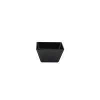 Ryner Melamine Serving Bowls Square Bowl 100x100x60mm Black  - 91218-BK