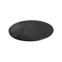 Ryner Taroko Round Platter 430mm Black (Box of 3) - 91569