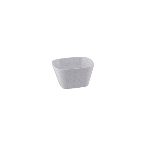 Ryner Melamine Rectangular Dish 1/6 Size, 100mm Deep - Stone White (Box of 6) - 916664-W