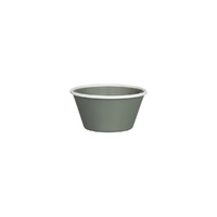 Ryner Melamine Evoke Round Bowl Grey With White Rim 125x65mm / 475ml - Box of 12 - 91671-WG