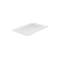 Ryner Melamine Serving Platters Rectangular Coupe Platter 330x230mm White  - 91733-W