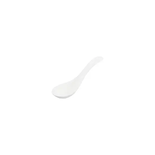 Tablekraft Core White Chinese Spoon 130x40x30mm (Box of 6) - 92033