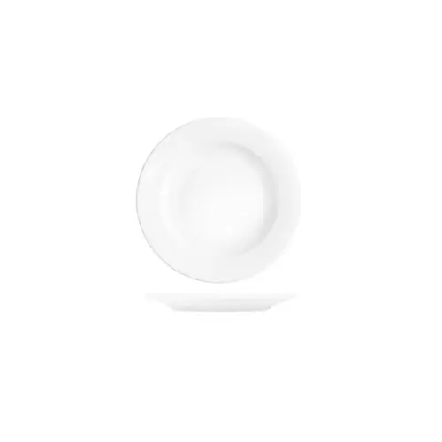 Tablekraft Core White Banquet Round Plate 165x20mm (Box of 6) - 93008