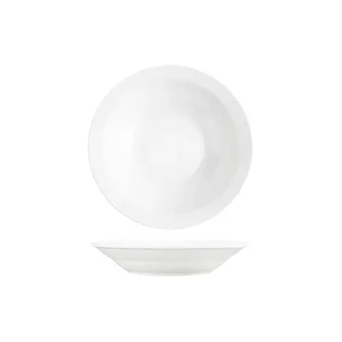 Tablekraft Core White Banquet Round Pasta Plate 230x40mm (Box of 6) - 93013