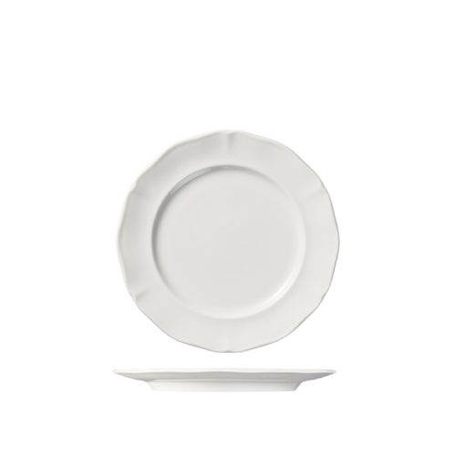 Luzerne Astoria White Round Plate 210mm (Box of 6) - 94312