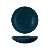 Luzerne Linen Navy Blue Round Share Bowl 230mm / 1100ml - Box of 12  - 94553-BL