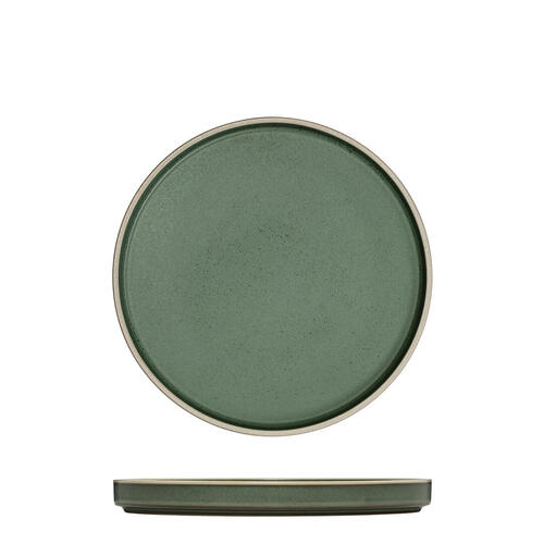 Luzerne Mod Smokey Basil Round Stackable Plate 200mm (Box of 4) - 946520