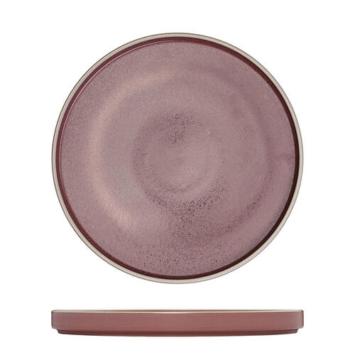 Luzerne Mod Smokey Plum Round Stackable Plate 235mm (Box of 4) - 946623