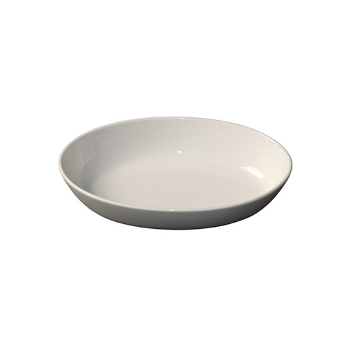 Royal Porcelain White Album Oval Plate Flared 190x115x40mm (Box of 12) - 94840